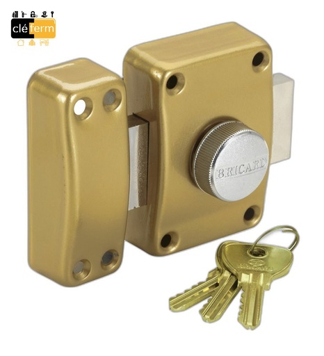 [8375] VERROU SUR CYL 45-BOUTON 3CL