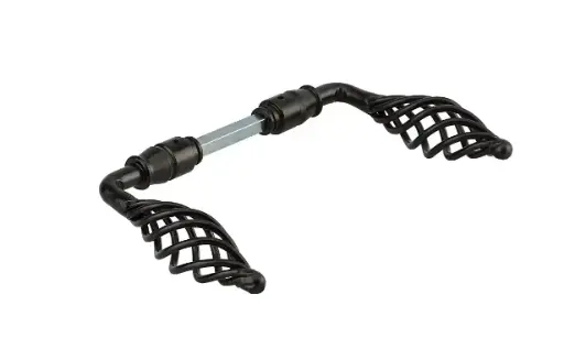 [8654] BEQ DOUBLE FIL TORSADE NOIR