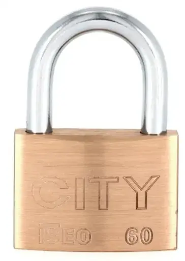 [5583] CAD SUR LAITON/ACIER 60MM 2CL