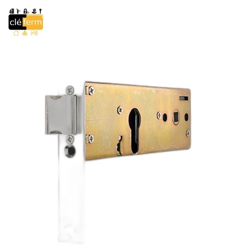 [P118581] SERRURE HORIZONTALE A ENCASTER