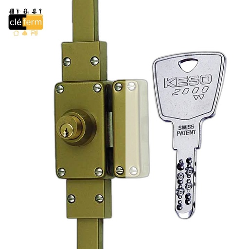 [N502220231A] PAIRE DE VERROUS KESO SANS TRI