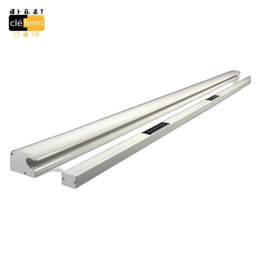 [NCPREG] BANDEAU ALU 2500mm 2 VENTOUSES