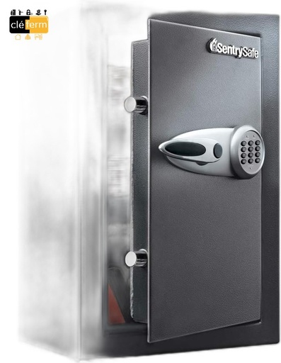 [NT6331] COFFRE FORT SENTRY T6-331 ELEC + CLES SECOURS H 607 X L 390 XP 410MM