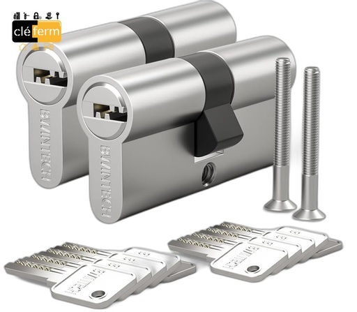 [N5101SINT10X30] CYL EURO.RADIALISINT 10X30 SUR PG/PP - 3 CLES