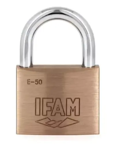 [N35000] CADENAS LAITON 50 mm - 2 CLES