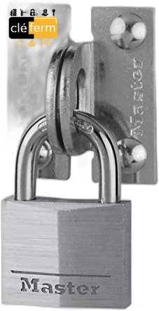 [N914060] OEILLET ANGLE DROIT + CADENAS 40 mm