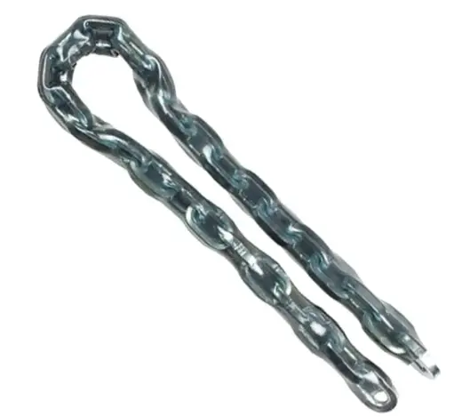 [N8020] CHAINE ACIER RENFORCE PROTECTION VINYLE-1500mm