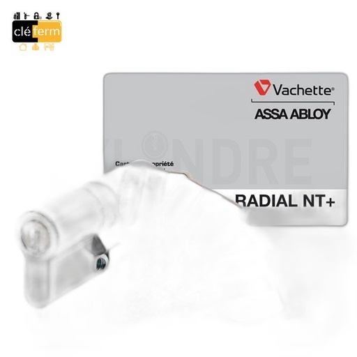 [N7101NT375X475] CYL.EURO.RADIAL NT 37.5X47.5 DE SUR PG/PP - 3 CLES