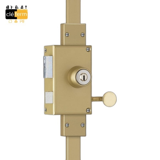 [N51000015] SERRURE VERTICALE JPM SP 3 PTS A TIRAGE SUR OC