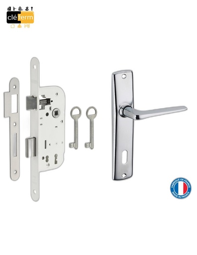 [N2FEPOI158] POIGNEE ACIAL C25 ENCASTRABLE - 2 CLES
