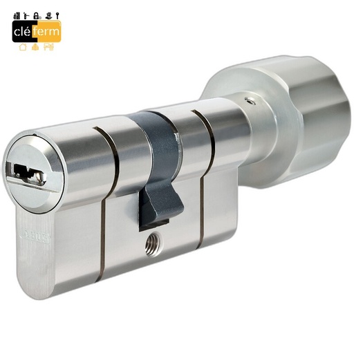 [NV3303540] CYL. EURO. V330 35X40 BOUTON NICKELE SUR PG/PP - 3 CLES