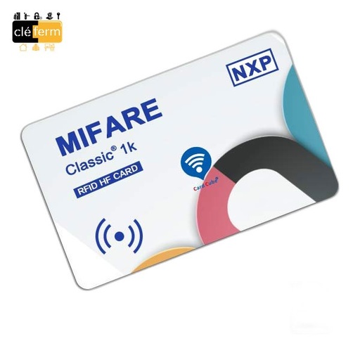 [NTRAMIF] 5 CARTES MIFARE CLASSIQUES 1Kbits FORMAT ISO