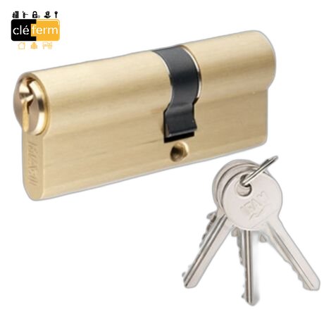 [N128542NO] CYLINDRE EUROPEEN F5S 30X30 LAITON SUR PG