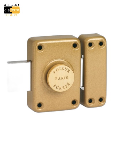 [N103515] VERROU A BOUTON 50 mm POLLUX 5AIL - 3 CLES