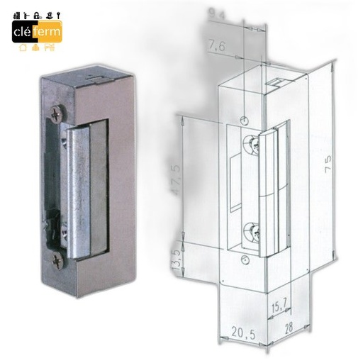 [N27R11] GACHE ELCTRIQUE 27 SANS TETIERE 12 V