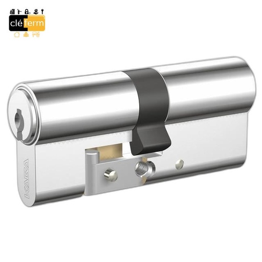 [N3111V530X60N] CYL.EURO. V5 30X60 BOUTON NICK. SUR N° - 3 CLES