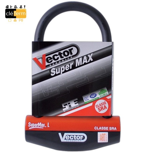 [SUPERMAXL] ANTIVOL VECTOR EN U SUPERMAX L 110 X 230