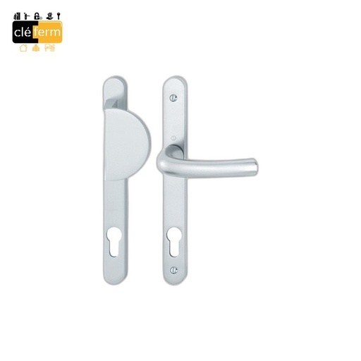 [N7784071] ENSEMBLE POUR PORTE PALIERE BEQUILLE-TIRAGE ARGENT CLE I