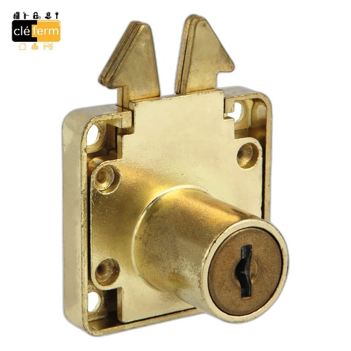 [NM28] SERRURE M28 LAITONNEEE AVEC 2 CLES