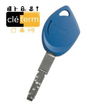[VE17] CLE RADIAL NT DUO AVEC VIGIK AU N°