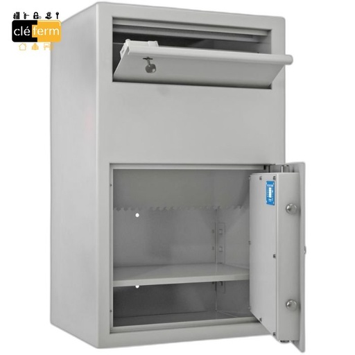 [NSR0800G1] COFFRE FORT DEPOT FOND SERRURE A CLES A2P 78 L