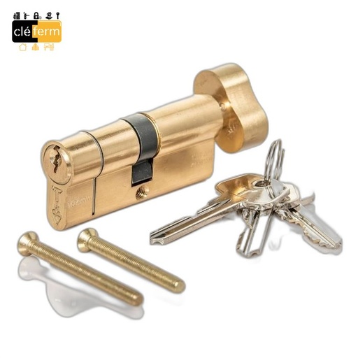 [N071025] CYL. EURO. LAITON PTT DIM : 36 X 46 - 3 CLES