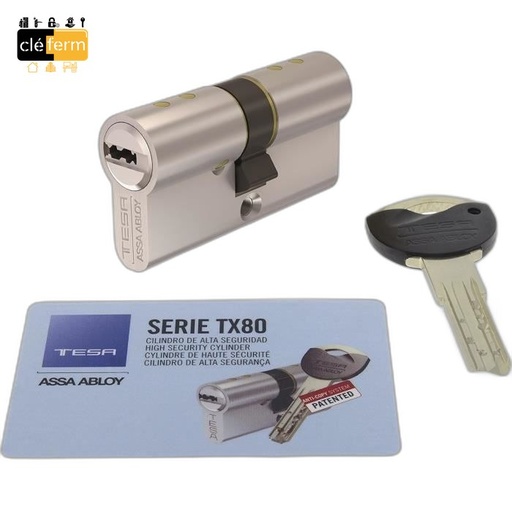 [TE80] CLE SECURITE TX80 AU N°