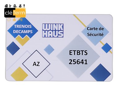 [CWK] CARTE DE PROPRIETE WINKHAUS