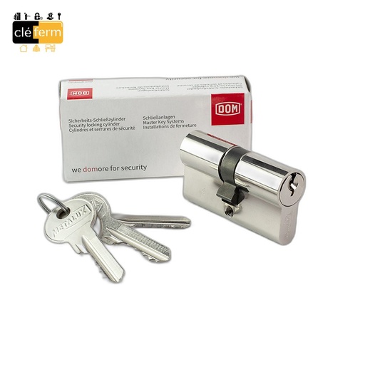 [NF142310003] CYLINDRE EUROPEEN METALUX DIM : 30 X 30 DE AU N° 
