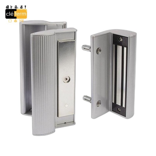 [NLINEMAGKIT2500] KIT 2 VENTOUSES ELECTRO DONT 1 POIGNEE 250 KG GRIS + BANDEAU 