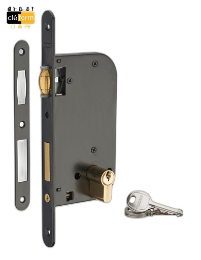 [N6078005] SERRURE MULTILOCK VACHETTE 3PTS NT+ - 4 CLES