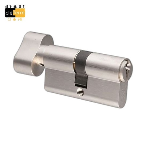 [N128590N0] CYLINDRE F5S 30 X 30 BOUTON EXTENSION PG/PP AVEC 3 CLES