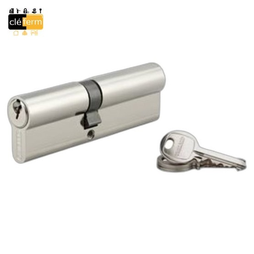[N1849] CYLINDRE F5S 45 X 55 NICKELE MV 3 CLES