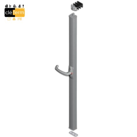 [6841] CREMONE POMPIER POIGNEE ROTATIVE