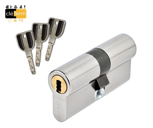 [NFCS7101NT+325X325] CYLINDRE RADIALIS 32,5 X 32,5 DE FONCTION SYNCHRO - 4 CLES
