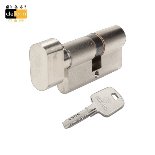 [N1333860] CYLINDRE EURO SERIAL XP 50X30 BOUTON - 3 CLES