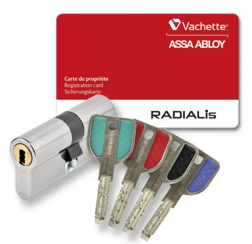 [N7101NT+N2DUO325X325OC] 7101NT+ N2 DUO RADIAL DE 32.5X32.5 SUR OC - 4 CLES