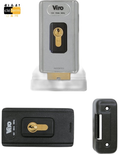 [N4889083] SERRURE ELE. VIRO V90 PENE BASCULANT A50/90- 3 CLES