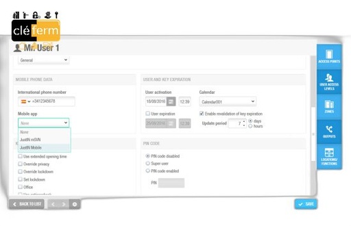 [NSPAIDSYS5] AJOUT OPTION : SPACE-OPT-0033 : MODULE RF BLUE POUR ENSEMBLES PLAQUES BEQUILLES