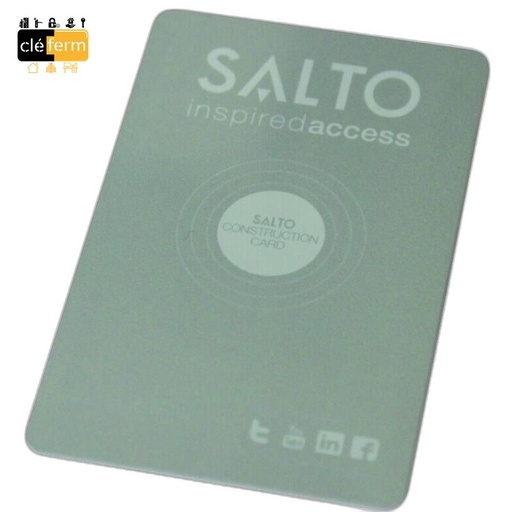 [NPCM01KC] CARTE DE PROXIMITE MIFARE 1024 CARTE CHANTIER
