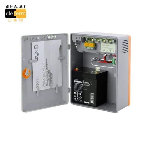 [NHC700110110] COFFRET D'ALIMENTATION 12V - 5A C7 AB (AVEC BATTERIE)