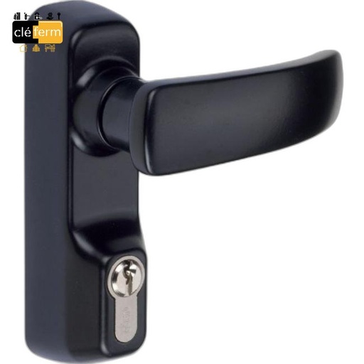 [N26020387] POIGNEE BEQUILLE ANTI-VANDALE AVEC DEMI CYL