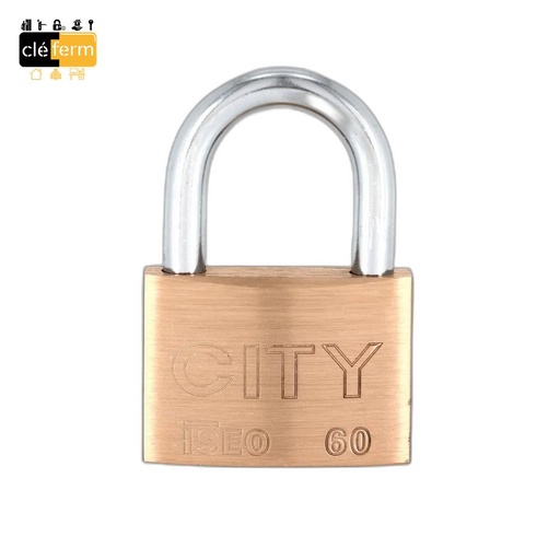 [NC60A] CADENAS LAITON ANSE ACIER 60mm S'ENTROUVRANT