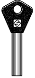 [AY2] - CLE CYL.-SPECIALE-TETE PLASTIQ AY2