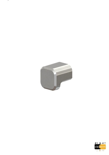 [ASSA2416] BOUTON ACTUEL D30 ARGENT